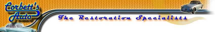 Corbett's Auto - We are The Restoration Specialists - Located on the west of Charlotte, NC