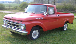 1961 ford f-100 uni-body complete restoration