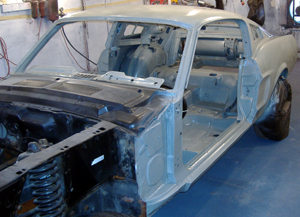 1965, 1966, 1967, 1969,1970 ---- 1968 Ford Mustang fastback